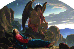 ‘Satan Watching the Sleep of Christ,’ by Joseph Noel Paton (1821–1901), shows Jesus asleep while the devil plots. ‘Satan Watching the Sleep of Christ,’ by Joseph Noel Paton (1821–1901), shows Jesus asleep while the devil plots.