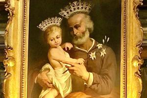 The ‘Crowned St. Joseph’ painting is present in the Basilica of San Carlo al Corso in Rome. The Church’s special Year of St. Joseph is underway. The ‘Crowned St. Joseph’ painting is present in the Basilica of San Carlo al Corso in Rome. The Church’s special Year of St. Joseph is underway.