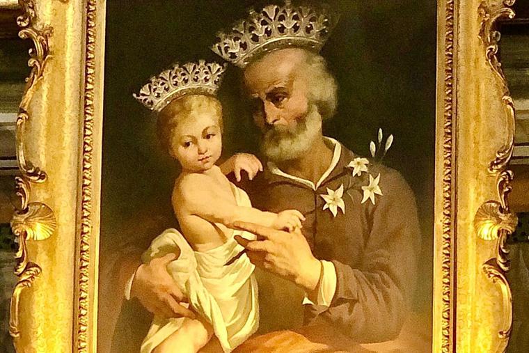 The ‘Crowned St. Joseph’ painting is present in the Basilica of San Carlo al Corso in Rome. The Church’s special Year of St. Joseph is underway. The ‘Crowned St. Joseph’ painting is present in the Basilica of San Carlo al Corso in Rome. The Church’s special Year of St. Joseph is underway.