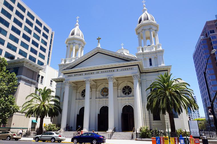 The Cathedral Basilica of St. Joseph in San Jose, California The Cathedral Basilica of St. Joseph in San Jose, California