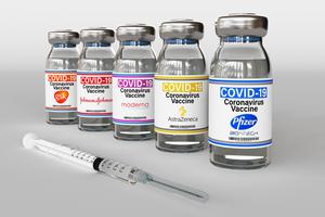 COVID vaccine vials of Pfizer, Moderna, AstraZeneca, Johnson, and Gsk Inc. COVID vaccine vials of Pfizer, Moderna, AstraZeneca, Johnson, and Gsk Inc.