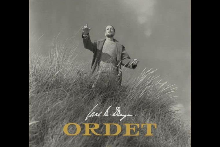 Detail of an Ordet movie poster Detail of an Ordet movie poster