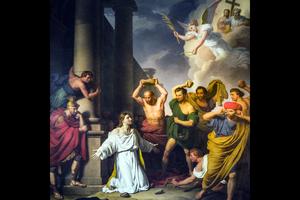 Charles Thévenin, “The Stoning of St. Stephen,” 1829 Charles Thévenin, “The Stoning of St. Stephen,” 1829