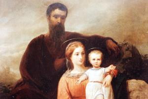 Charles Soubre, “The Holy Family,” 19th century
