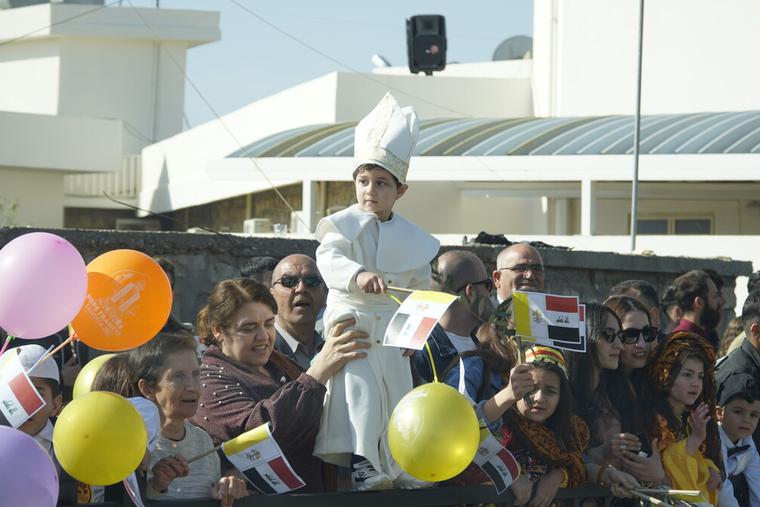 Pope Francis spends his third day in Iraq visiting the people of Mosul, Qaraqosh and Erbil on March 7th, 2021. Pope Francis spends his third day in Iraq visiting the people of Mosul, Qaraqosh and Erbil on March 7th, 2021.