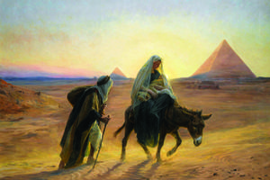 EUGÈNE GIRARDET, ‘THE FLIGHT INTO EGYPT,’ BEF. 1907 EUGÈNE GIRARDET, ‘THE FLIGHT INTO EGYPT,’ BEF. 1907