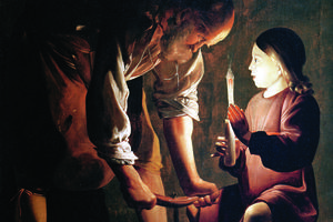 GEORGES DE LA TOUR, ‘ST. JOSEPH THE CARPENTER,’ C. 1640 GEORGES DE LA TOUR, ‘ST. JOSEPH THE CARPENTER,’ C. 1640