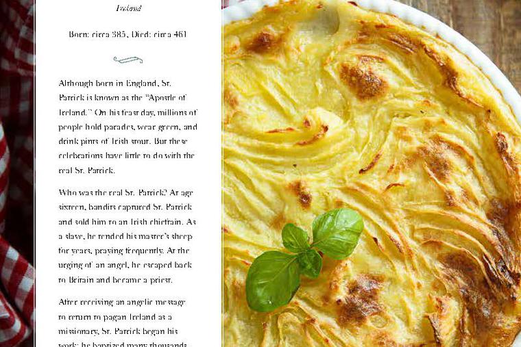A comforting meal honors St. Patrick. A comforting meal honors St. Patrick.