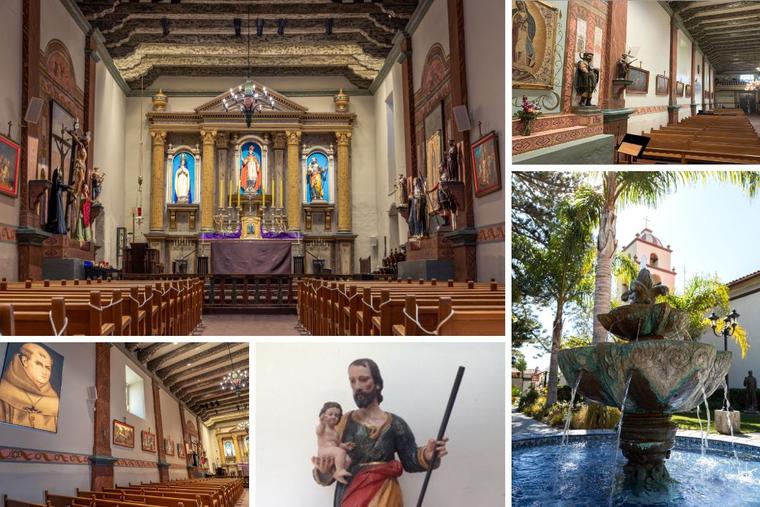 Renovations, including lighting and a repaired St. Joseph statue, can be seen at the mission, which was recently named a minor basilica by Pope Francis. Renovations, including lighting and a repaired St. Joseph statue, can be seen at the mission, which was recently named a minor basilica by Pope Francis.