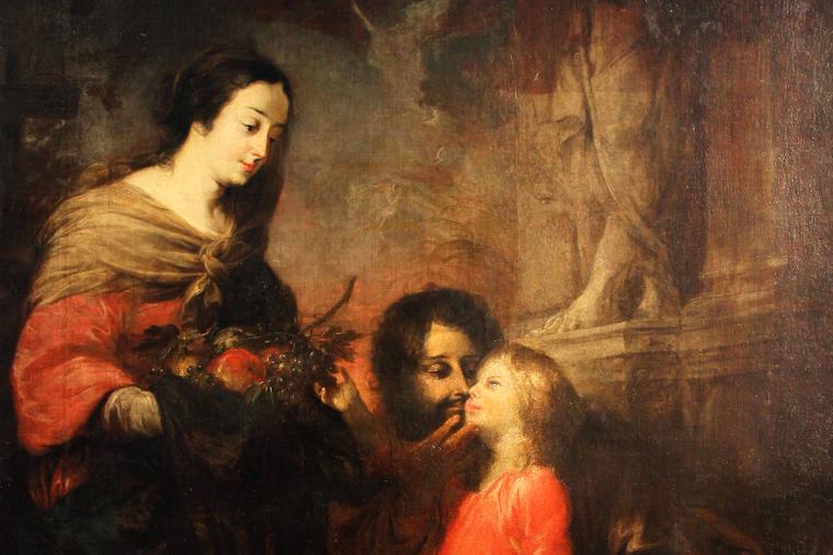 MICHAEL WILLMAN, THE KISS OF SAINT JOSEPH, C. 1675 MICHAEL WILLMAN, THE KISS OF SAINT JOSEPH, C. 1675