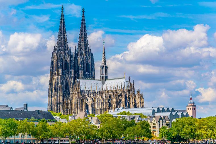 Cathedral in Cologne, Germany. Cathedral in Cologne, Germany.