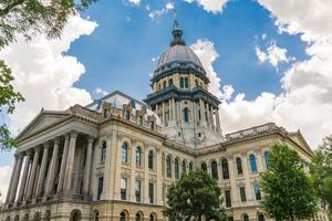 Illinois State Capital Building in Springfield. Illinois State Capital Building in Springfield.