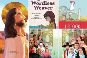 New books for kids look at prayer, the Shroud of Turin, meeting Jesus and our friends the saints. New books for kids look at prayer, the Shroud of Turin, meeting Jesus and our friends the saints.