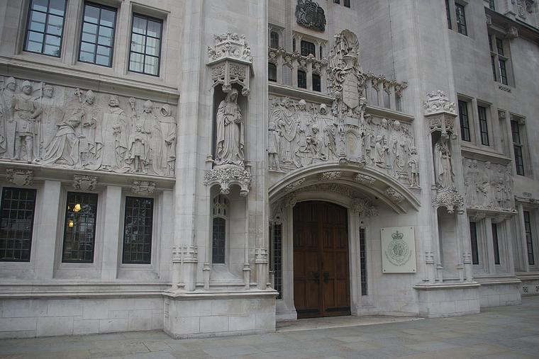 The Middlesex Guildhall, home of the Supreme Court of the United Kingdom. The Middlesex Guildhall, home of the Supreme Court of the United Kingdom.