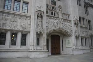 The Middlesex Guildhall, home of the Supreme Court of the United Kingdom. The Middlesex Guildhall, home of the Supreme Court of the United Kingdom.