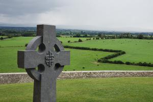 Irish High Cross at the Rock of Cashel in Co. Tipperary, Ireland. Irish High Cross at the Rock of Cashel in Co. Tipperary, Ireland.