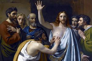 François-Joseph Navez, “The Incredulity of Saint Thomas,” 1823 François-Joseph Navez, “The Incredulity of Saint Thomas,” 1823