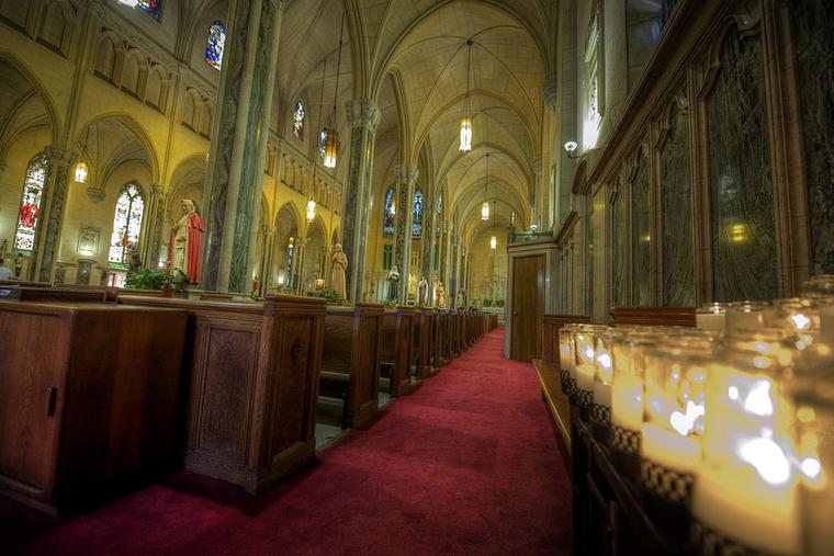 St. Patrick's Cathedral in San Francisco. St. Patrick's Cathedral in San Francisco.