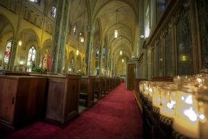 St. Patrick's Cathedral in San Francisco. St. Patrick's Cathedral in San Francisco.