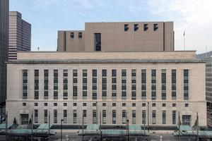 The Potter Stewart U.S. Post Office and Courthouse in Cincinnati, Ohio, is the home of the U.S. Court of Appeals for the Sixth Circuit. The Potter Stewart U.S. Post Office and Courthouse in Cincinnati, Ohio, is the home of the U.S. Court of Appeals for the Sixth Circuit.