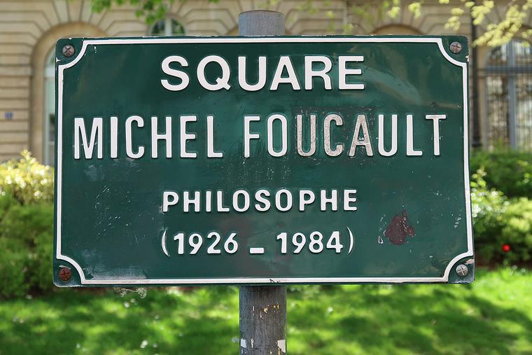 The Square Michel Foucault in Paris. The Square Michel Foucault in Paris.