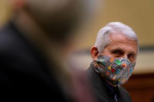 Dr. Anthony Fauci, director of the National Institute of Allergy and Infectious Diseases, slated to speak at the Vatican conference, pictured here during a Select Subcommittee On Coronavirus Crisis hearing in Washington on Thursday, April 15, 2021. Dr. Anthony Fauci, director of the National Institute of Allergy and Infectious Diseases, slated to speak at the Vatican conference, pictured here during a Select Subcommittee On Coronavirus Crisis hearing in Washington on Thursday, April 15, 2021.