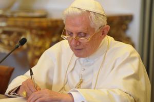 Pope Emeritus Benedict XVI. Pope Emeritus Benedict XVI.