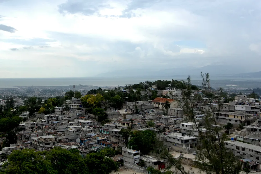 An aerial view of Port-au-Prince, Haiti, on Sept. 16, 2008. An aerial view of Port-au-Prince, Haiti, on Sept. 16, 2008.