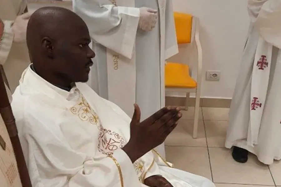 The late Fr. Livinius Esomchi Nnamani in his hospital room The late Fr. Livinius Esomchi Nnamani in his hospital room