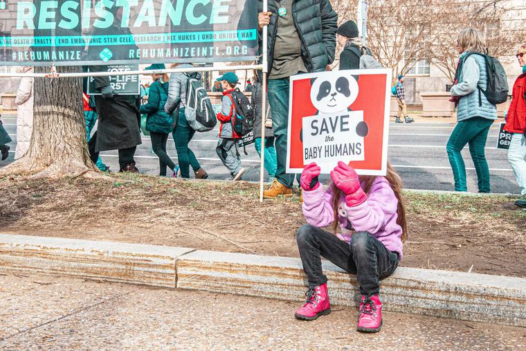 ‘Save the Baby Humans.’ Pope Francis has explained that loving life and the environment should go hand in hand. ‘Save the Baby Humans.’ Pope Francis has explained that loving life and the environment should go hand in hand.