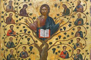 “Christ the True Vine,” 15th century “Christ the True Vine,” 15th century