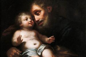 St Joseph with the Child. St Joseph with the Child.