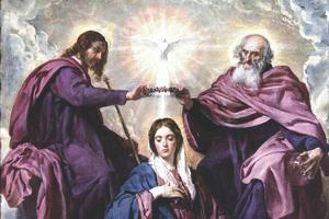 Diego Velázquez’s ‘Coronation of the Virgin,’ ca. 1635, reflects how the ‘Regina Caeli’ honors the Queen of Heaven. Diego Velázquez’s ‘Coronation of the Virgin,’ ca. 1635, reflects how the ‘Regina Caeli’ honors the Queen of Heaven.