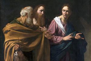 Caravaggio, “The Calling of the Disciples,” ca. 1605 Caravaggio, “The Calling of the Disciples,” ca. 1605