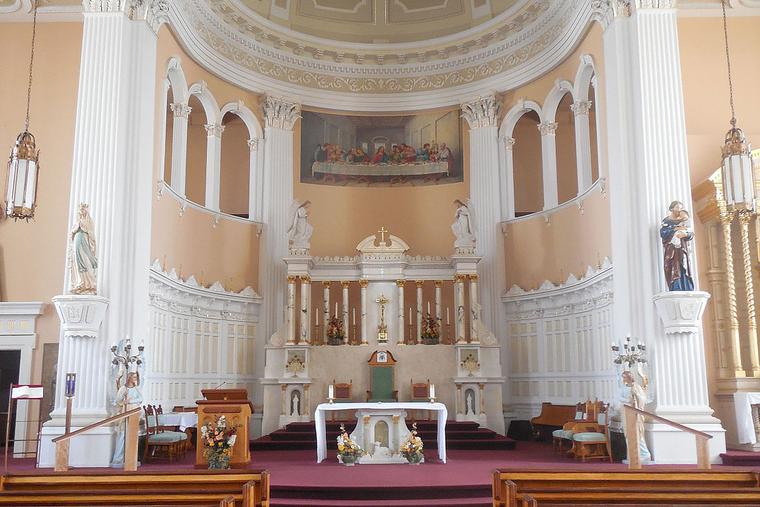 Cathedral of Saint Joseph located in Burlington, Vermont. Cathedral of Saint Joseph located in Burlington, Vermont.