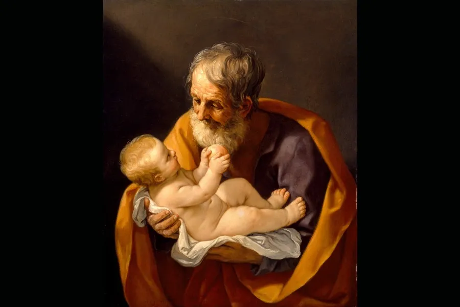 St. Joseph and the Christ Child by Guido Reni St. Joseph and the Christ Child by Guido Reni
