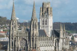 The Church of St. Ouen in Rouen The Church of St. Ouen in Rouen
