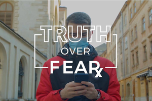 The 'Truth Over Fear Summit' is taking place right now as an online event. The 'Truth Over Fear Summit' is taking place right now as an online event.
