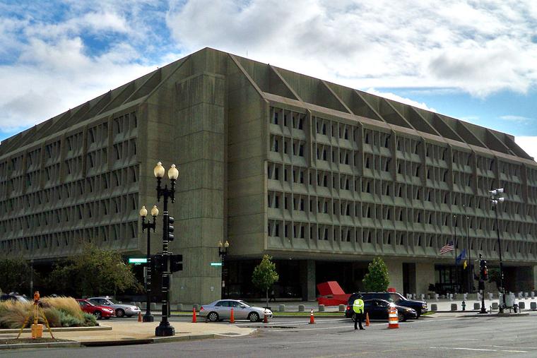The Department of Health and Human Services headquarters by the National Mall. The Department of Health and Human Services headquarters by the National Mall.