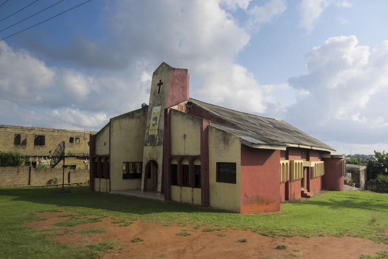 Catholic church in the city of Akure, the largest city in Ondo State, Nigeria. Catholic church in the city of Akure, the largest city in Ondo State, Nigeria.