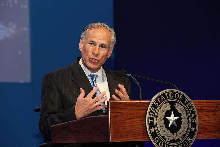 Governor Greg Abbott of Texas. Governor Greg Abbott of Texas.