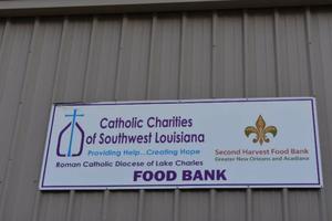 Catholic Charities of Southwest Louisiana is aiding residents of Lake Charles. Catholic Charities of Southwest Louisiana is aiding residents of Lake Charles.