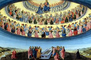Francesco Botticini, “The Assumption of the Virgin,” ca. 1475-76 Francesco Botticini, “The Assumption of the Virgin,” ca. 1475-76