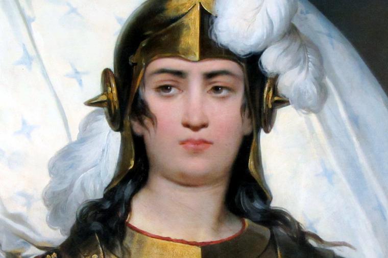 Raymond Monvoisin, “St. Joan of Arc,” bef. 1843 Raymond Monvoisin, “St. Joan of Arc,” bef. 1843