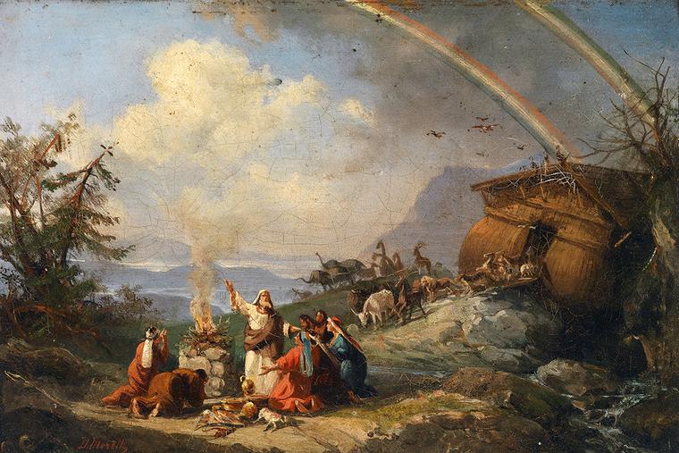 Domenico Morelli, “Noah’s Ark,” bef. 1901 Domenico Morelli, “Noah’s Ark,” bef. 1901
