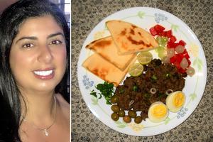Grace Abi-Najm Shea (left) and a Lebanese breakfast plate featuring ‘fūl medames’ Grace Abi-Najm Shea (left) and a Lebanese breakfast plate featuring ‘fūl medames’