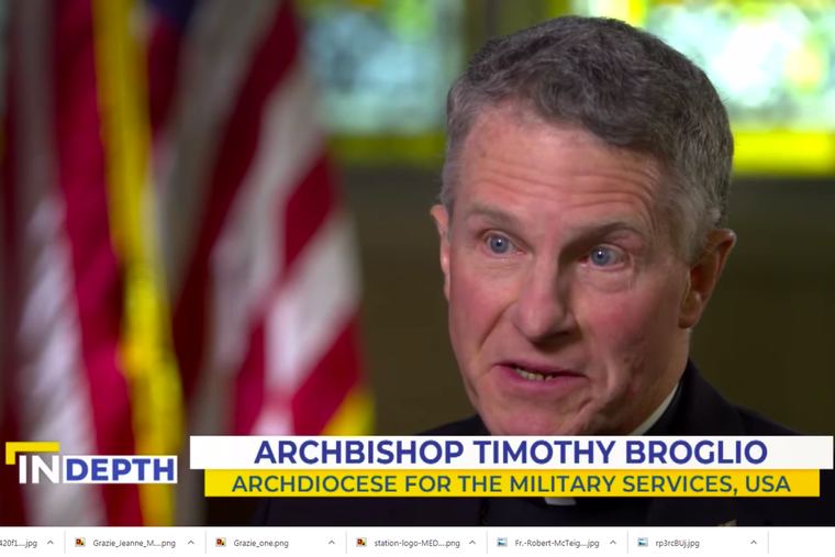 Archbishop Timothy P. Broglio leads the Archdiocese for the Military Services. Archbishop Timothy P. Broglio leads the Archdiocese for the Military Services.