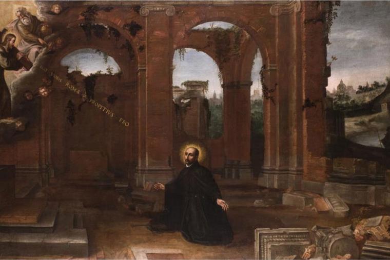 ‘Vision of Ignatius of Loyola’ ‘Vision of Ignatius of Loyola’
