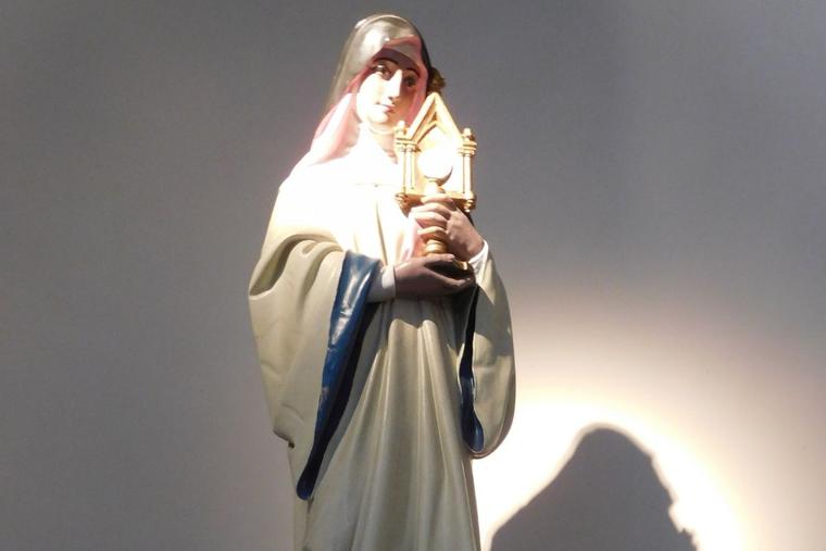 St. Juliana of Liège loved the Eucharist. St. Juliana of Liège loved the Eucharist.