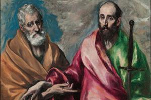 ‘Saint Peter and Saint Paul,’ by El Greco, 1590-1600 ‘Saint Peter and Saint Paul,’ by El Greco, 1590-1600